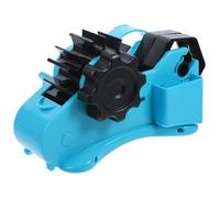 Alipis Dispenser per Nastro Adesivo da Tavolo Grande Blu Portanastro Pratico con Taglierina Integrata Multiuso per Ufficio e Casa Design Elegante e Funzionale