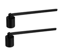 Alipis Elegante Copri-spegni-Candele in Metallo Set di 2 Accessori per Candele con Raffinato Strumento per Spegnere Lo per Candele Profumate