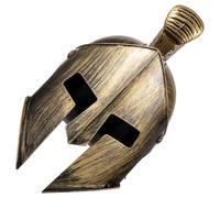 Alipis Elmetto Romano da Cosplay Rivestimento Confortevole e Resistente, Casco in Plastica per Feste a Tema e Performance Design Unico e Stile Antico