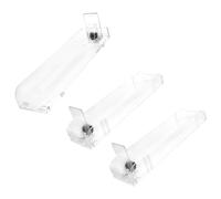 Alipis Espositore per Spingisigarette in Plastica PC da Banco 3 Pezzi 28 CM per Negozi al Dettaglio Vassoio Organizzatore per Pacchetti di Sigarette Resistente e Compatto Colore Casuale