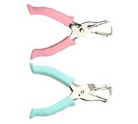 Alipis Estrattore di Punti Metallici Portatile 2 Pezzi Levapunti Manuale Ergonomico in Materiale Resistente Strumento per la Rimozione di Graffette da Ufficio Scuola e Colore Casuale