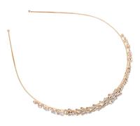 Alipis Fascia Capelli Sposa con Dettagli in Strass Scintillanti Corona Elegante per Cerimonie Adatta Ogni Acconciatura Riflessi Luminosi per Eventi Serali Design Sicuro con Catena