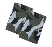 Alipis Fascia da Polso Mimetica 2 Pezzi in Nylon Traspirante e Elasticizzato Supporto Protettivo per Esercizi Sportivi Palestra e Badminton Taglia M 78X13 CM Regolabile per Uomo e