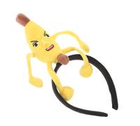 Alipis Fascia per Chioma a Forma di Banana Mini Banane Artificiali Elastica e Leggera Accessorio Divertente per Feste Spa e Trucco per Halloween e Festival Creativi