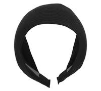 Alipis Fascia per Chioma Comoda e Sicura Nero con Dentini Antiscivolo a Donne e Ragazze per Tutte le Occasioni