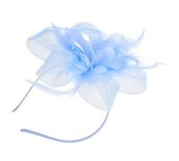 Alipis Fermaglio per Chioma Sposa Piume Leggere e Rete, Accessorio Elegante a Forma di Cappellino per Varie Occasioni e Comodo da Indossare