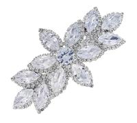 Alipis Fermaglio Per Chioma Strass Da Sposa Accessorio Per Chioma Di Cristallo Elegante Da Donna Per Matrimoni e Cerimonie Colore Argento Codice Hs-j6613s