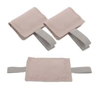 Alipis Fermaporta Cuscino 3 Pezzi Cinghie Elastiche per Sicurezza Ragazzo Ragazza Ammortizzatore Porta per Cameretta e Scuola Protezione Anti-Pizzicamento in Fibra Colore Casuale