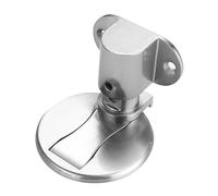 Alipis Fermaporta Magnetico Regolabile in Acciaio Fermaporta da Parete Senza Foratura Dispositivo Antiurto per Porte Casa e Ufficio Accessorio Metallico Resistente Base Magnetica