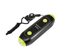 Alipis Fischietto Elettronico Portatile ad Volume con Luce SOS Verde per Allenatori Arbitri e Sicurezza Outdoor Resistente ABS per Calcio Escursioni e Emergenze