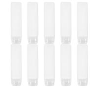 Alipis Flacone da viaggio per lozione da 10 pezzi: flaconi per articoli da toeletta ricaricabili - Tubetti vuoti da 50 ml per crema detergente per il viso - Contenitore per lozione da spremere per