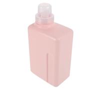 Alipis Flacone Dosatore Ricaricabile per Detersivo Lavatrice 1000Ml Rosa in Hdpe Quadrato Design Salvaspazio e Utilizzo Versatile per Pulizia Domestica