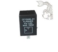 Alipis Flasher Elettronico LED per Auto e Sostituzione Del Relè Pin Installazione Facile Modifiche Indicatore Segnalazione