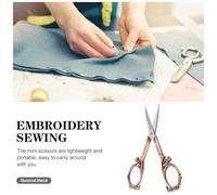 Alipis Forbici da Ricamo in Acciaio Inossidabile Forbicine per Cucito e DIY Leggere e Portatili per Punto Croce Scrapbooking e Artigianato Manuale