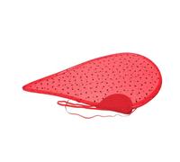 Alipis Forma di Cuore Design Riutilizzabile con Cinturini Elastici per Donna Rosse Decorazioni Romantiche per San e Halloween in Tulle e Feltro