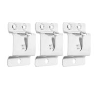 Alipis Gancio per Microfono Auto Portatile Clip Supporto Microfono Radio Compatibile con Kenwood Serie Tk e Tm Staffa Fissaggio Posteriore per Radio Sospeso