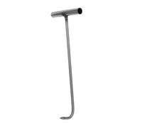 Alipis Gancio per Sollevare Chiusini in Acciaio Inossidabile, a Forma, Argento, Versatile, per Coperchio Tombino e Porta Avvolgibile