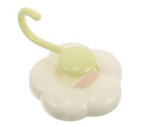Alipis Gancio Ventosa Fiore Riutilizzabile per Cucina e Resistente e Facile da Installare Gancio Decorativo Verde Menta per Piastrelle e Vetro