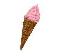 Alipis Gelato Artificiale Decorazioni Per Feste Di Pane Finto Ornamento Del Cono Gelato Giocare a Cibo Da Cucina Giochi Di Coni Gelato Finti Pvc Torta Cellula Bambino Che Fa i Primi Passi