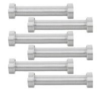 Alipis Guaina Protettiva a Molla per Cablaggio Porta in Filo di Ferro, Set da 6 Pezzi 80 Mm, Protezione Cavi per Controllo Accessi e Terminali di Collegamento Elettrico