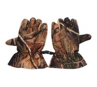 Alipis Guanti da Caccia Mimetici Antivento, Impermeabili e Caldi in Pile, 1 Paio, Taglia M, per Attività Outdoor come Sci e Ciclismo in Autunno e Inverno