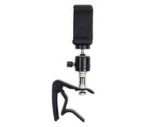 Alipis Guitar Phone Holder Clamp With Quick-release Capo And Sheet Music Display For Acoustic Electric Classical Bass Ukulele Stable Lightweight Travel-friendly Musician Accessory