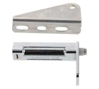 Alipis Kit 2 Pezzi Cerniere Porta Frigorifero in Lega di Zinco, Cerniera Inferiore per Congelatore Commerciale, Sostituzione Cerniera Porta Freezer Ferramenta Inclusa per Uso