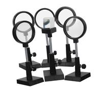 Alipis Kit Ottico per Esperimenti Scientifici con Lenti Convesse e Concave Prisma e Specchi Piani e Curvi per Laboratori e Scuola