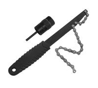 Alipis Kit Strumenti Rimozione Pacco Pignoni Bici Compatibile Multi-Bike con Chiave Frusta e Attrezzo Bloccaggio Cassette Freewheel Resistente e Portatile per Manutenzione Cambio