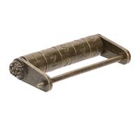 Alipis Lucchetto a Combinazione Retrò in Lega di Zinco Incisioni Cinesi Serratura di Sicurezza per Scatole Armadi e Mobili Vintage Codice di Blocco Semplice per Arredamento Casa