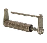 Alipis Lucchetto a Combinazione Retrò in Lega di Zinco Resistente Lucchetto Antico Cinese Intagliato per Scatole di Legno Portagioie e Armadietti Colore Trattato per Uso Domestico e