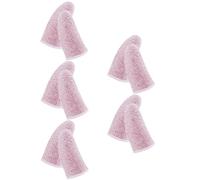 Alipis Manicotti Antiscivolo per Dita da Gioco 10 Pezzi Protezione per Pollice in Fibra di Carbonio Rosa Traspiranti e Resistenti al Sudore per Gaming Mobile e Touchscreen