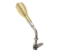 Alipis Maniglia a Molla per Porta Stufa a Legna 4" con Filettatura M8 Maniglia Resistente al Calore per Caminetti e Barbecue per Porte Inserto Legna Installazione Rapida per Uso