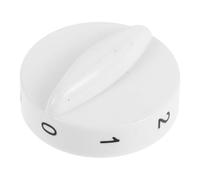 Alipis Manopola Termostato Congelatore in Abs Bianco Foro da 6mm, Controllo Stabile e Facile Regolazione Temperatura per Frigorifero e Freezer in Cucina o Ufficio
