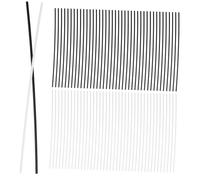 Alipis Marcatore a Punti Intarsiati Per Chitarra 50 Pezzi, Segnapunti Laterali Per Tastiera, Accessori Abs Leggeri e Durevoli Per Chitarra Acustica e Basso, Decorazione Strumenti Musicali