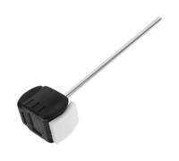 Alipis Martello Pedale Grancassa in Acciaio Inox Battente in Lana e Plastica, Accessorio per Batteristi, Compatibile Kit Batteria, Controllo Dinamico Suoni Versatili