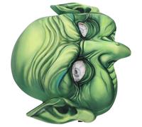 Alipis Maschera Da Strega Per Halloween Accessorio Spaventoso Per Costumi Cosplay e Feste Design Realistico Con Occhi Malefici Leggera e Confortevole Per Festa Maschera e Balli Di Costume