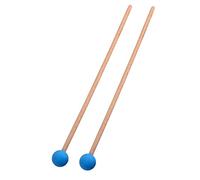 Alipis Mazzuola Grande per Percussioni Testa in Gomma e Manico in Legno Bacchetta per Batteria e Glockenspiel Set di 1 Paio Adatto a Strumenti a Percussione per e Uso Educativo