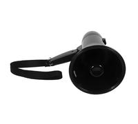 Alipis Megafono Portatile Handheld per Sport e Manifestazioni con Registrazione Batteria Non Inclusa Suono Stabile e Volume per Discorsi e Eventi