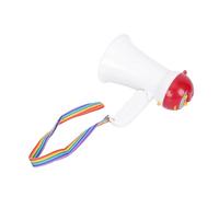 Alipis Megafono Portatile in Plastica Leggero e Resistente Amplificatore Vocale Palmare Versatile Mini Megafono Pratico e Durevole per Uso Quotidiano e Giochi