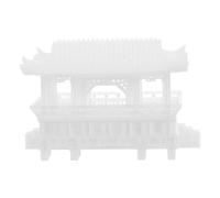 Alipis Micro Architettura in Resina Stile Cinese per Decorazione Bonsai e Studio, Ornamentazione Elegante e Realistica per Interni e Zen