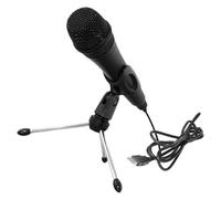 Alipis Microfono a Condensatore USB per PC e Giochi Microfono Portatile Riduzione del per Conferenze Streaming Karaoke e Domestico