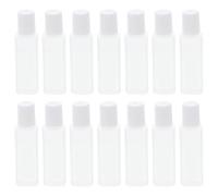 Alipis Mini Bottiglie Di Plastica Per Soluzione Lenti a Contatto 25 Pezzi Tappo a Vite Anti-perdita, Flaconi Ricaricabili Pp Leggeri Per Cura Lenti Da Viaggio e Uso Quotidiano