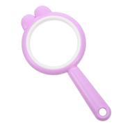 Alipis Mini lente d'ingrandimento - Lenti d'ingrandimento portatili 4X a forma di cartone animato per lezioni di scienze, attività all'aperto, feste, ufficio, accessori per la scrivania