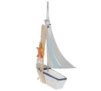 Alipis Miniatura Barca Vela Legno Decorativa per Ufficio Nautico Mediterraneo per Stile Marittimo Unico per Amanti della Vela e Decorazioni Domestiche