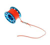 Alipis Mulinello Subacqueo in Alluminio per Immersioni Tecniche e Speleologiche Bobina da Blu Facile da Usare con Superficie Liscia e Arrotondato per Segnalazione e Ritorno Sicuro