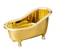 Alipis Organizer Cosmetici Forma di Vasca da Bagno Contenitore Compatto per Trucco e Pennelli Portaoggetti Salva Spazio per Casa e Ufficio Design Creativo per Vanità e Scrivania