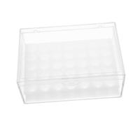 Alipis Organizzatore a Forma di Cubo in Plastica la Conservazione dei Medicinali Compatta e Multifunzionale con Coperchio, Scatola Porta Farmaci per Uso Domestico ed Emergenza