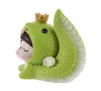 Alipis Ornamenti Per Serpente Anno Della Mascotte Del Serpente Simpatica Statuetta Di Serpente Per Il Nuovo Anno Figurine Di Dei Cartoni Animati Anni Di Serpente Resina