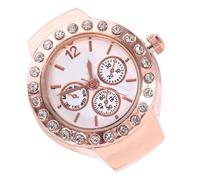 Alipis Orologio ad Anello al Quarzo Elegante Tre Occhi, Lega e Vetro | Stile Casual e Moda, per Appuntamenti e Occasioni Informali, Facile da Abbinare, per Colleghi e Coppie